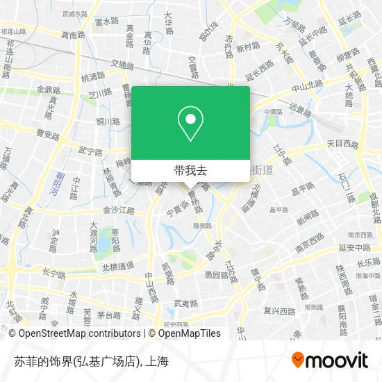 苏菲的饰界(弘基广场店)地图