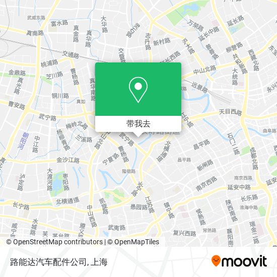 路能达汽车配件公司地图