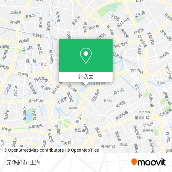 元华超市地图