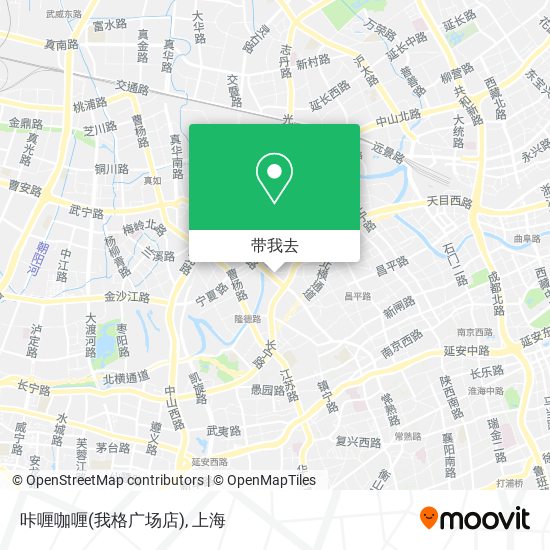 咔喱咖喱(我格广场店)地图