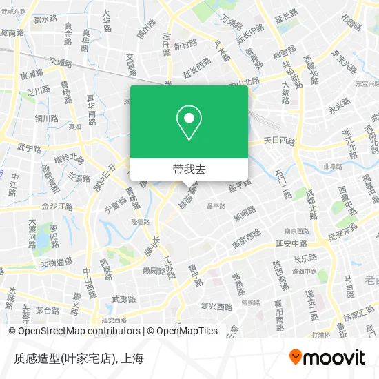 质感造型(叶家宅店)地图