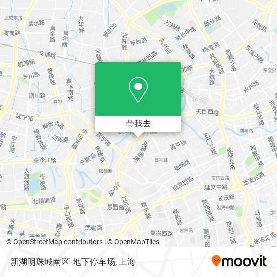 新湖明珠城南区-地下停车场地图