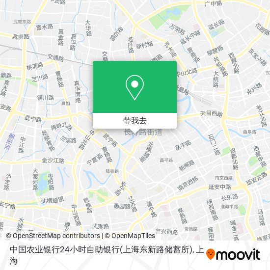 中国农业银行24小时自助银行(上海东新路储蓄所)地图