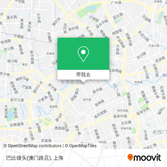 巴比馒头(澳门路店)地图