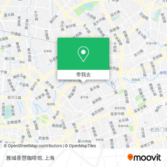 雅城香慧咖啡馆地图