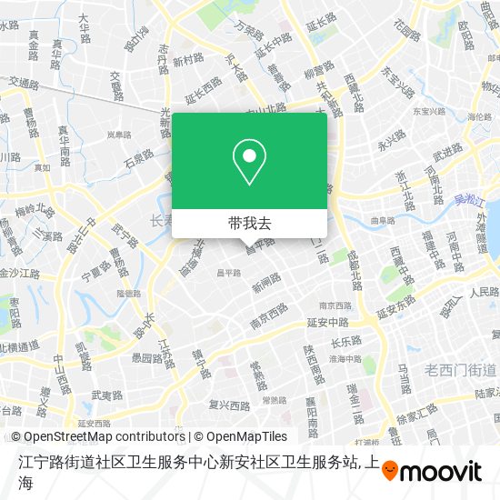 江宁路街道社区卫生服务中心新安社区卫生服务站地图