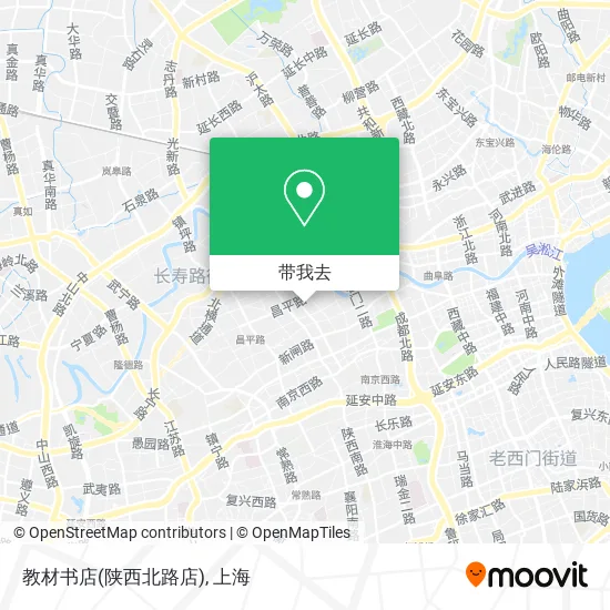 教材书店(陕西北路店)地图