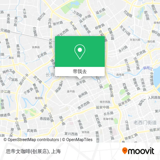思帝文咖啡(创展店)地图