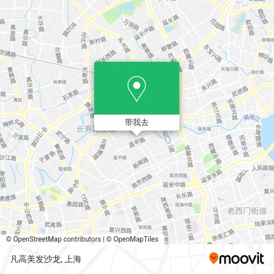 凡高美发沙龙地图