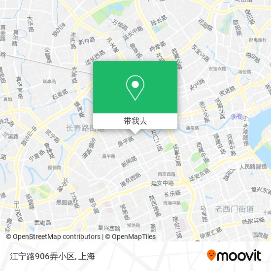 江宁路906弄小区地图