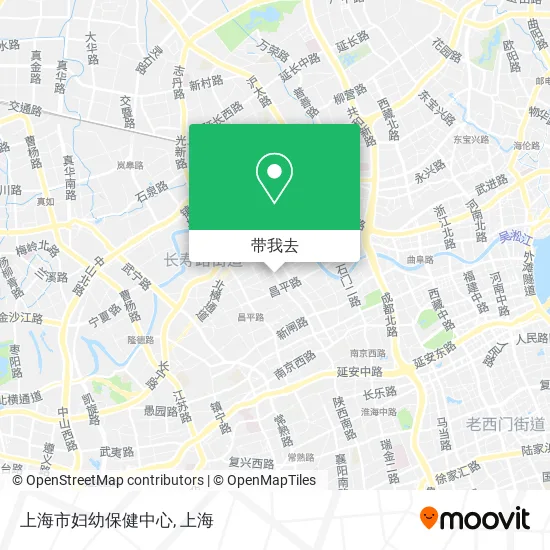 上海市妇幼保健中心地图