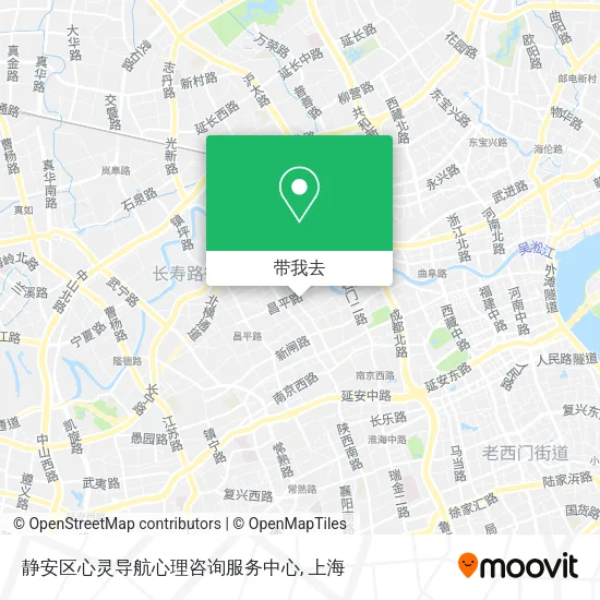 静安区心灵导航心理咨询服务中心地图