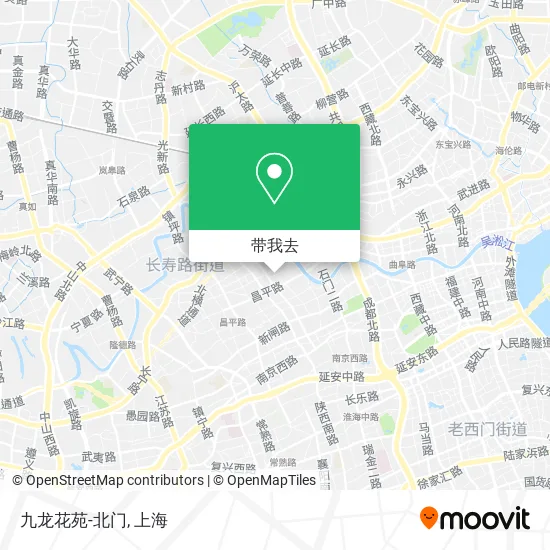 九龙花苑-北门地图