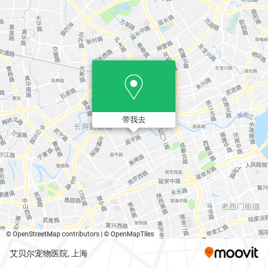 艾贝尔宠物医院地图