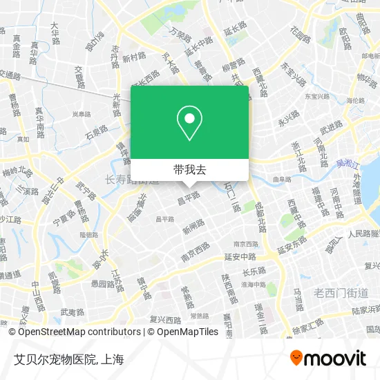 艾贝尔宠物医院地图