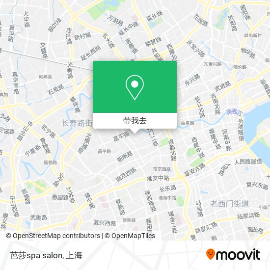 芭莎spa salon地图