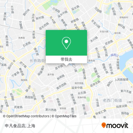 申凡食品店地图