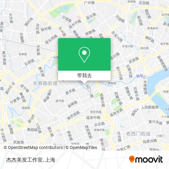 杰杰美发工作室地图