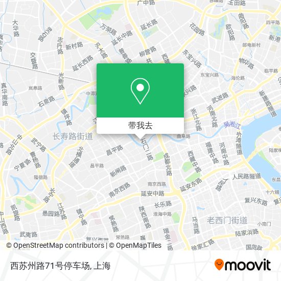 西苏州路71号停车场地图
