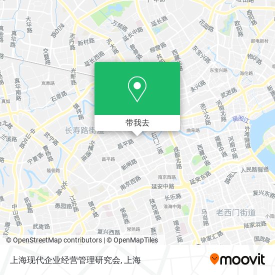 上海现代企业经营管理研究会地图