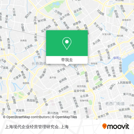 上海现代企业经营管理研究会地图