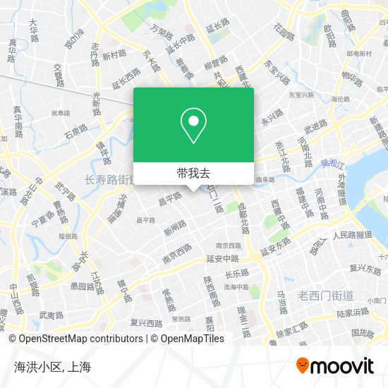 海洪小区地图