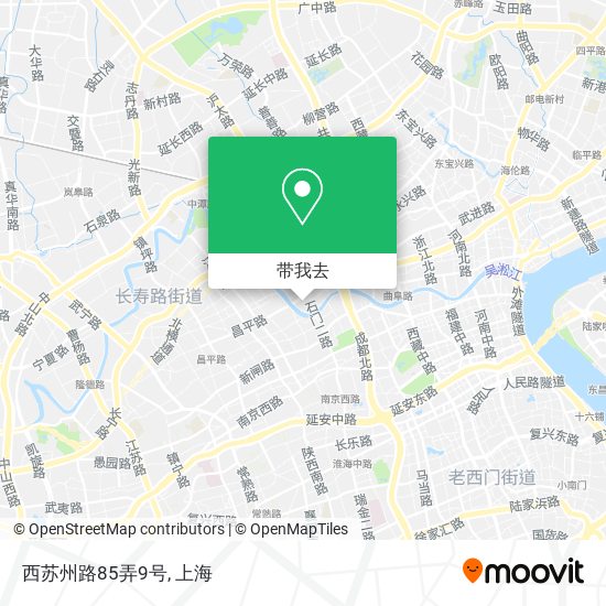 西苏州路85弄9号地图