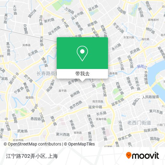 江宁路702弄小区地图