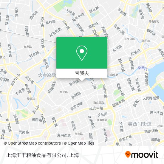 上海汇丰粮油食品有限公司地图