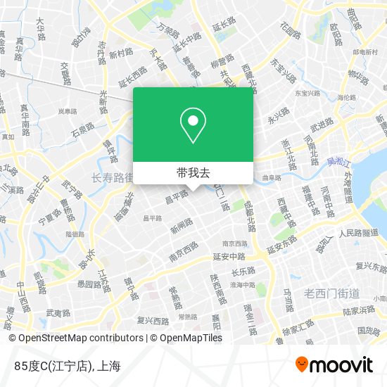 85度C(江宁店)地图