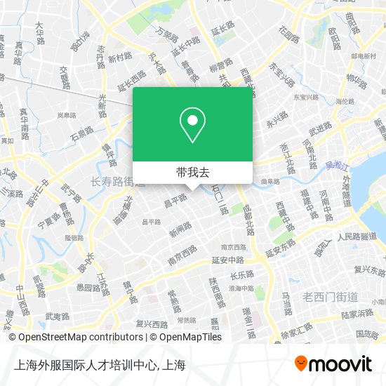 上海外服国际人才培训中心地图