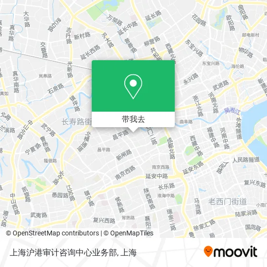 上海沪港审计咨询中心业务部地图
