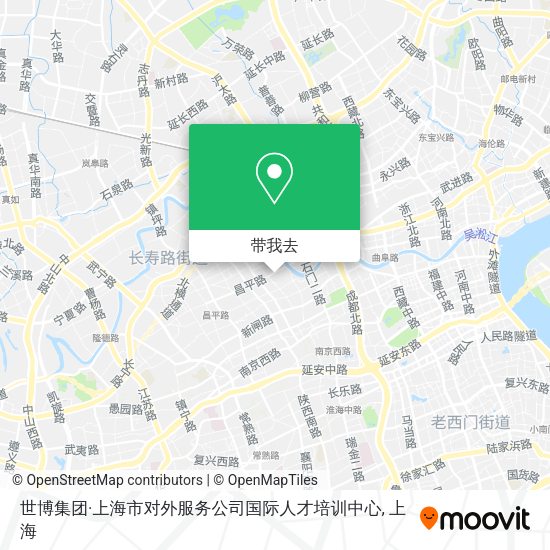 世博集团·上海市对外服务公司国际人才培训中心地图