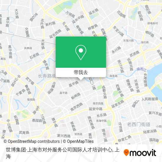世博集团·上海市对外服务公司国际人才培训中心地图