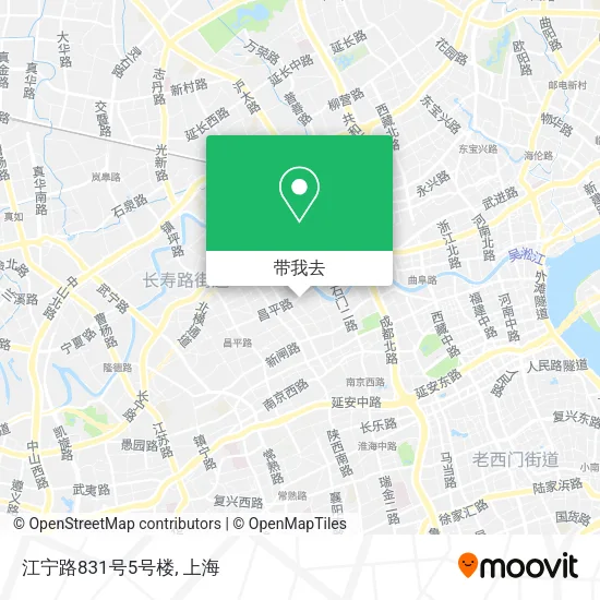 江宁路831号5号楼地图