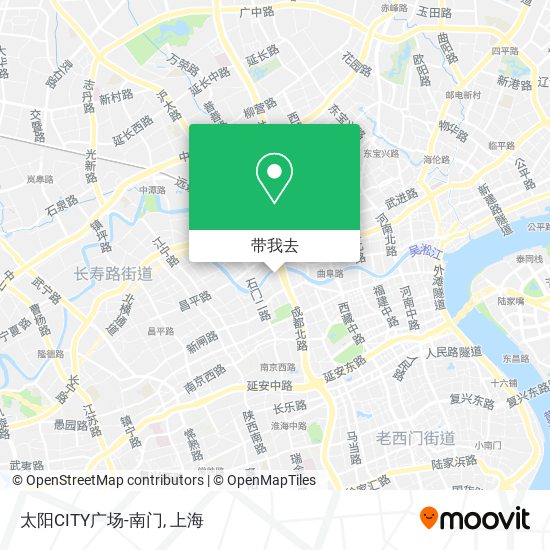 太阳CITY广场-南门地图