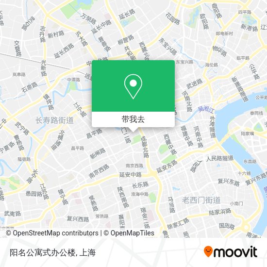 阳名公寓式办公楼地图