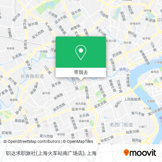 职达求职旅社(上海火车站南广场店)地图