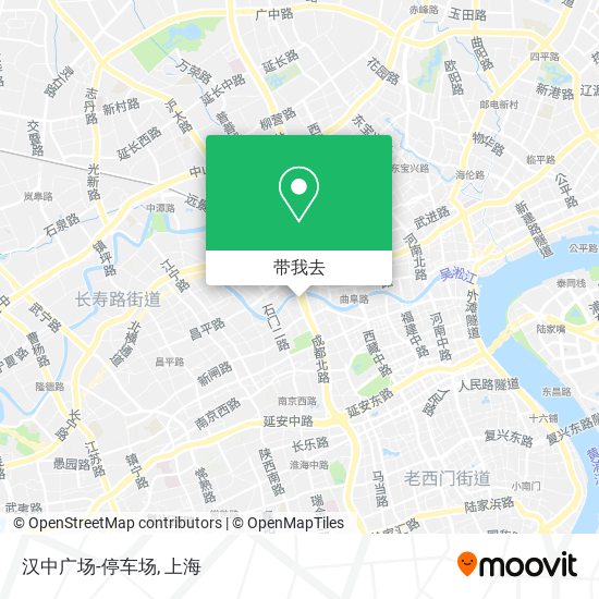 汉中广场-停车场地图