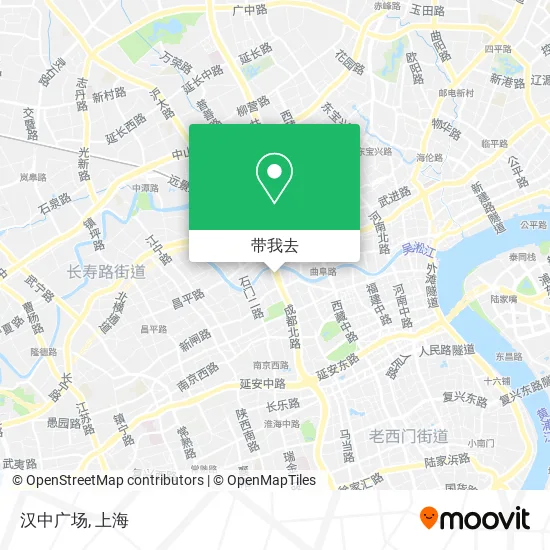 汉中广场地图
