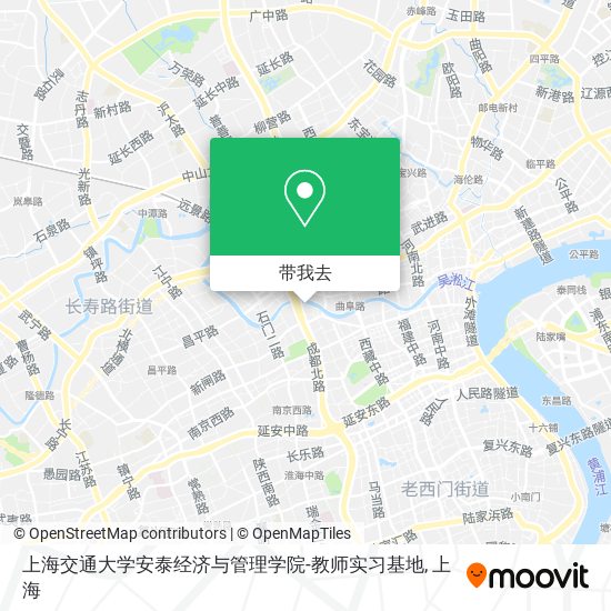 上海交通大学安泰经济与管理学院-教师实习基地地图