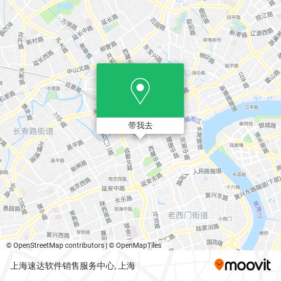 上海速达软件销售服务中心地图
