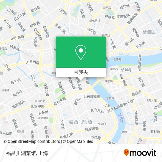 福昌川湘菜馆地图