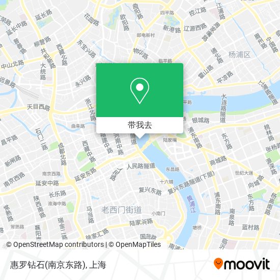 惠罗钻石(南京东路)地图