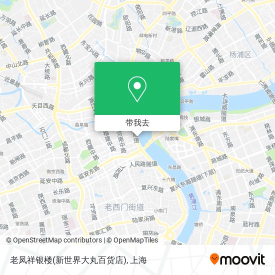 老凤祥银楼(新世界大丸百货店)地图