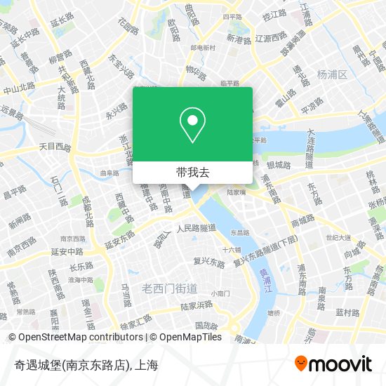 奇遇城堡(南京东路店)地图