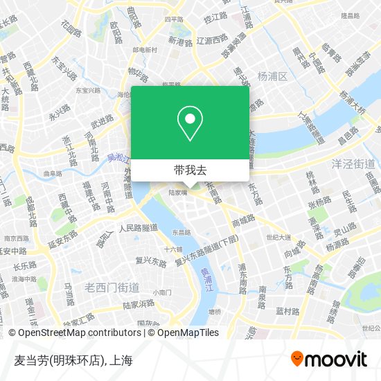 麦当劳(明珠环店)地图