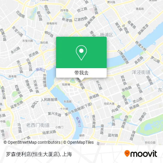 罗森便利店(恒生大厦店)地图