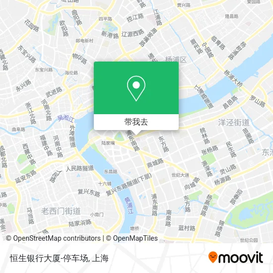 恒生银行大厦-停车场地图
