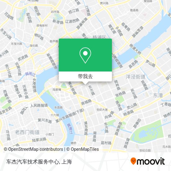 车杰汽车技术服务中心地图